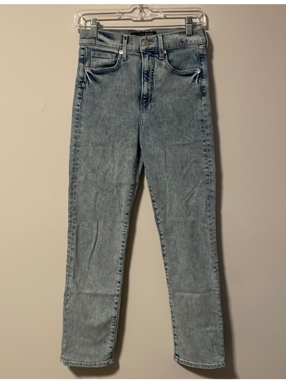 Veronica Beard High-Rise Light Wash Blue Jeans